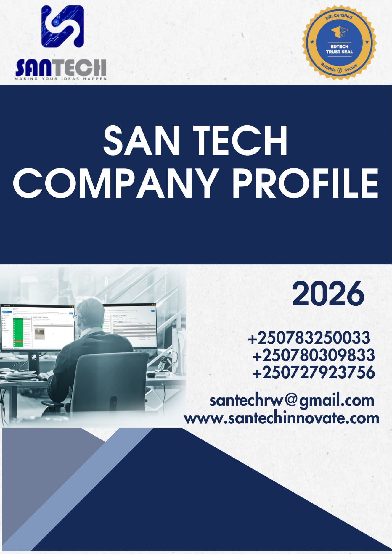 SAN TECH Company Profile - Page 1